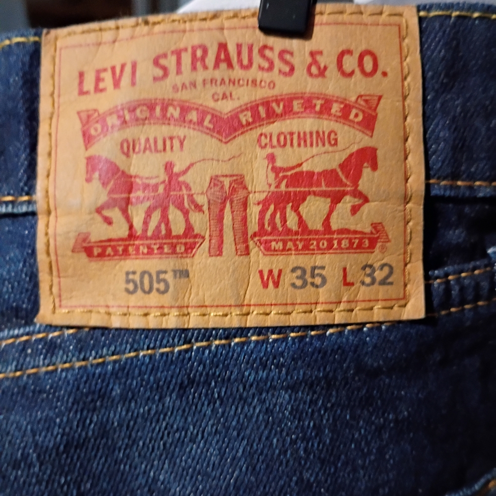 New Levi's Classic Straight Blue Jeans